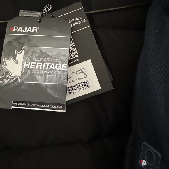 NWT PAJAR Samson Fox Fur-Trimmed Hooded Down Parka MEN XL - Picture 7 of 9